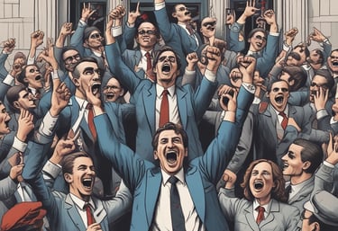 Graphic showing simple tokenomics with clear, bold icons representing fairness and transparency.