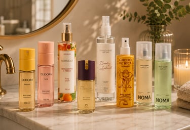 8 Body Splashes de até 60 reais