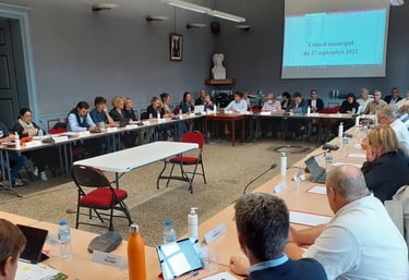 Municipale castres 2026 : Guillaume ARCESE lors du débat budgétaire de Castres