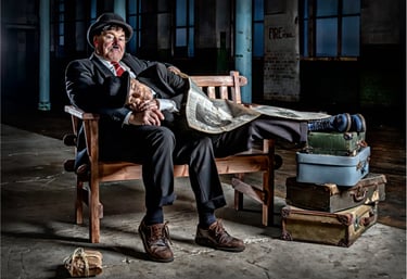 Shot by Jen and Barry Barnes taken in the Main room at Alas Studios.