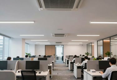 climatisation bureaux, climatisation professionnelle 77, installation clim bureau, entreprise clim