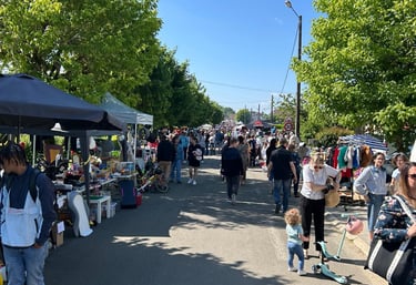 Vide grenier de Serre Les Sapins