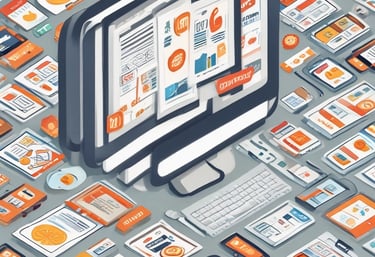 A cozy workspace with notes and sketches outlining a personal brand strategy.