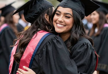 A group of people happily sharing a ride in a comfortable van on a sunny day.