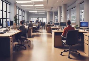 Close-up of skilled hands shaping plastic components in a workshop.