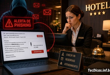 Microsoft Alerta: Nova Onda de Ataques Hacker Usa Fotos Falsas para Invadir Hotéis