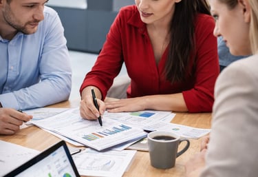 Análise financeira e planejamento estratégico