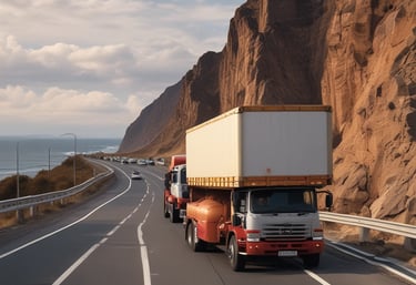 Close-up of hands exchanging documents related to cargo protection insurance.