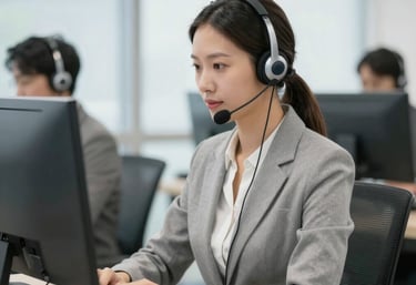 Close-up of a sleek website interface displaying AI-powered analytics dashboard.