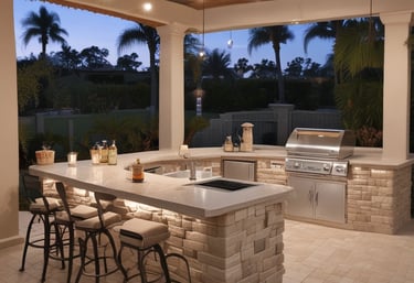 a man riding a skateboard down a street next to tall buildings