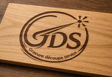 Gravure laser et découpe laser sur bois
