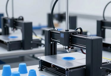 a man riding a skateboard down a street next to tall buildings