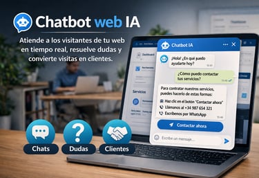 Chatbot web IA