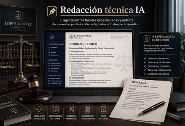 Redacción técnica IA