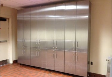stainless steel storage for fire station