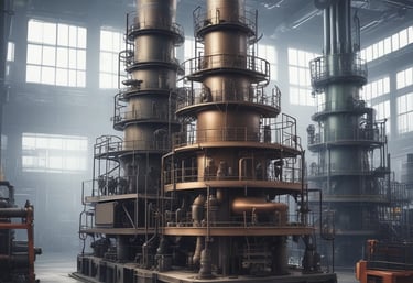 a man riding a skateboard down a street next to tall buildings