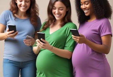 A warm, inviting workspace with a laptop displaying a WhatsApp chat interface.