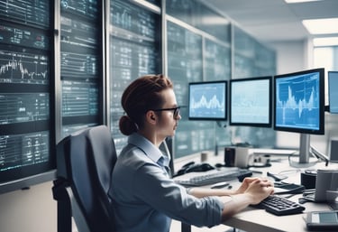 A visual representation of agile team collaboration.