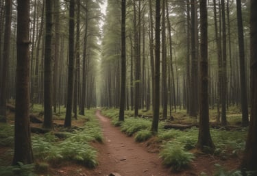 A serene setting with tarot cards and crystals arranged on a wooden table.