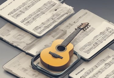 A vibrant digital soundwave flowing through a cityscape, symbolizing brand rhythm and AI intelligence.