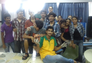 Art Exchange Program at children Academy by Anuragk Gupta