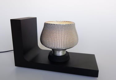 aluminium 3d printed lamp shade