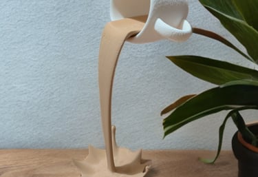 Branded promotional merchandise created with 3D printing for marketing campaign