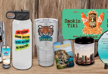 Custom imprinted gifts for all occasions.