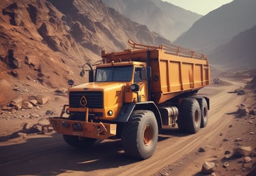 Photo of workers inspecting mineral samples in a modern laboratory setting.