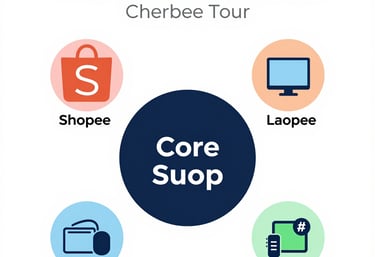 A vibrant TikTok influencer filming engaging content with a smartphone.