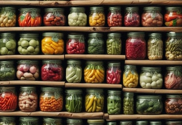 A smiling customer receiving a box of fresh vegetables at their doorstep.