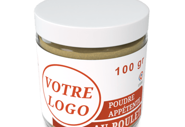 Poudre appétente au poulet