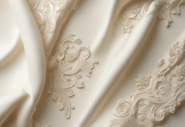 Artistic shot of a male model draped in a sleek black than cloth, standing against a dark backdrop.