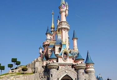 Castillo de la Bella Durmiente en Disneyland París