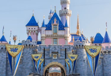 Castillo de la Bella Durmiente en Disneyland Resort