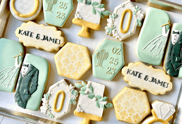 custom wedding cookies in Tucson az