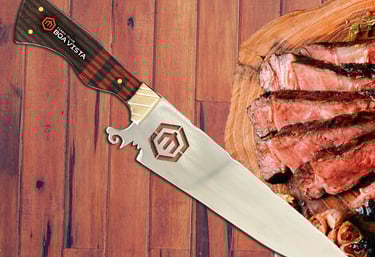 Faca personalizada para presente