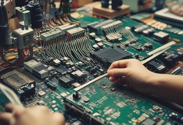 black blue and yellow textile