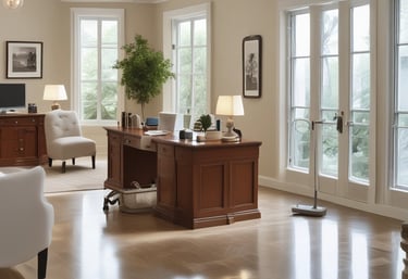 Close-up of sparkling kitchen surfaces after a deep cleaning session by SW7 Cleaning Service.