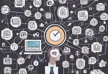 A creative team brainstorming digital ad strategies around a laptop.