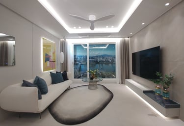 자양한강아르카온거실