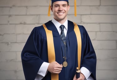 Chad Huss thoughtfully tasting a home-brewed batch in a sleek, modern kitchen setting.