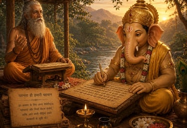 ganesha-noting-vyas-rishi-preserve-traditions