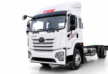 jk6 de 12 toneladas y 20 toneladas camiones medianos con motor cummis de faw trucks en mexico por cm