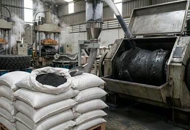 Rice husk ash for filler and silica-related use