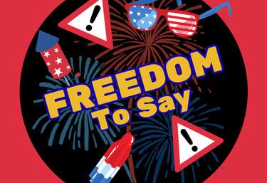 #FreedomToSay, #TShirt, #GraphicTee, #PoliticalTShirt, #PatrioticTee, #ConservativeHumor, #KennedySa