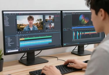 Creative team brainstorming game ideas in a cozy studio filled with sketches and computers.