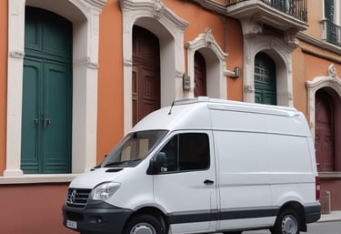 Close-up of a modern website wireframe with dark backgrounds and vibrant color accents.