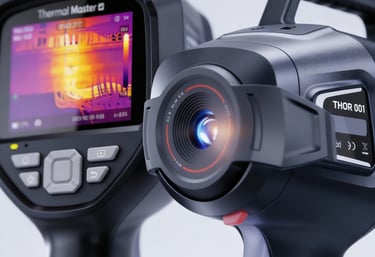 an infrared thermographic camera 