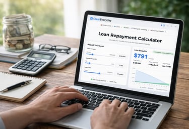 Free Loand & Debt Calculators_cleareveryday.com